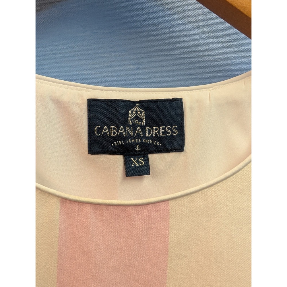 Kiel James Patrick XS Cabana Dress In Pink/White - Picture 6 of 10